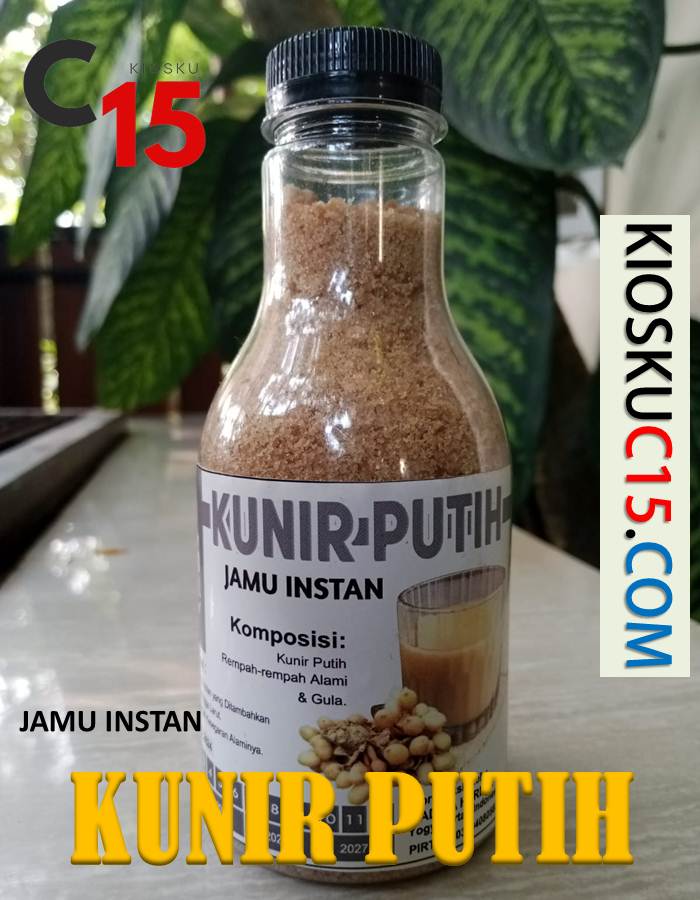 3 Jamu Instan Kunir Putih